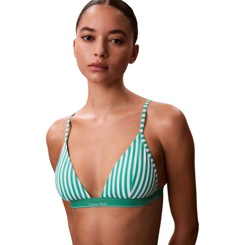 Calvin Klein Jeans Bicolor Recycled Polyester Women's Bikini